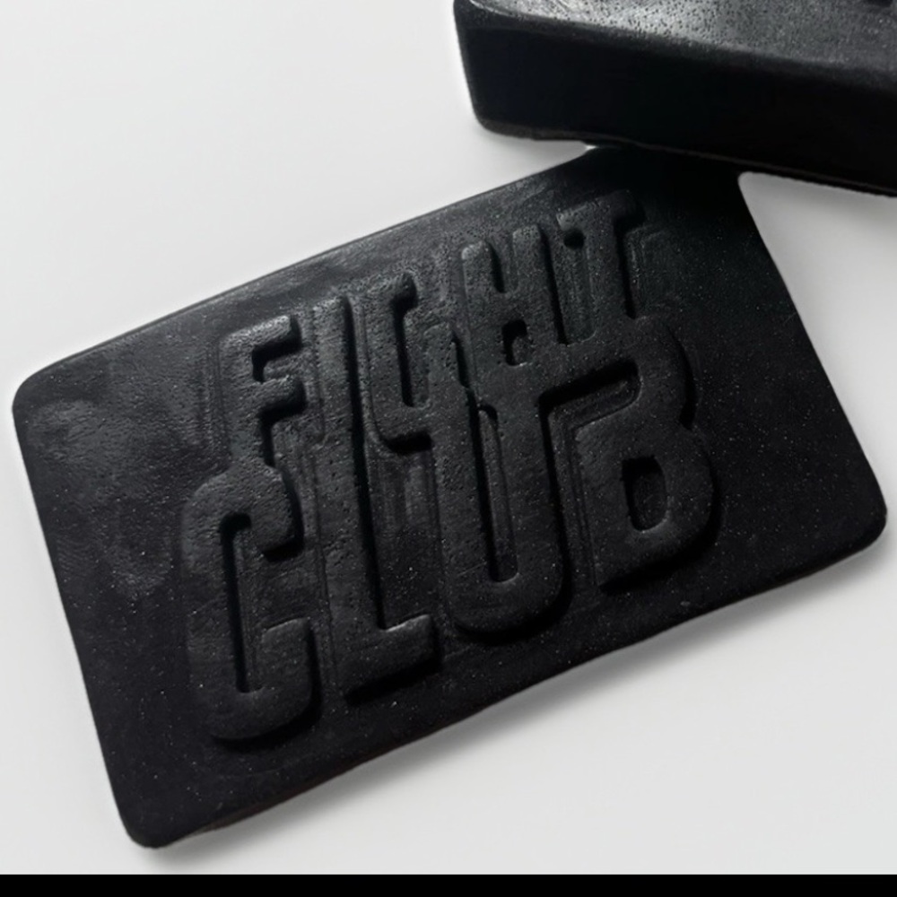 Fight club soap bar BLACK - COAL SOAP BLEND NEW!